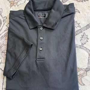 Bolle‎ Medium Polo Gray Short Sleeve Golf Polo
